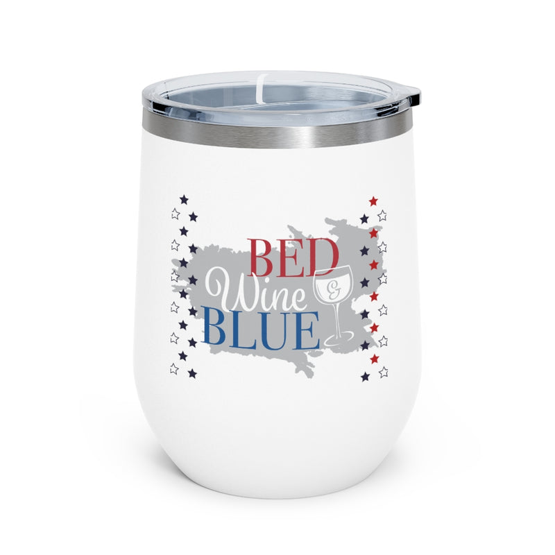 Load image into Gallery viewer, Red Wine & Blue Tumbler-Degree T Shirts