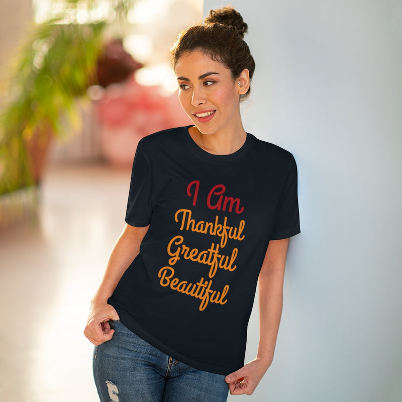 Load image into Gallery viewer, I am Thankful, Grateful, Beautiful-Degree T Shirts