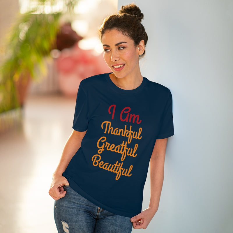 Load image into Gallery viewer, I am Thankful, Grateful, Beautiful-Degree T Shirts