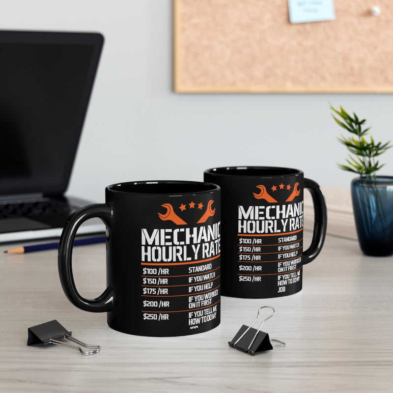 Load image into Gallery viewer, Mechanic Hourly mug-Degree T Shirts
