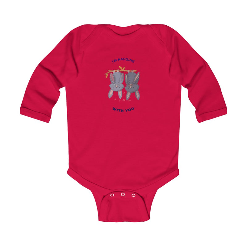 Load image into Gallery viewer, Hanging with YOU L/S Bodysuit-Degree T Shirts