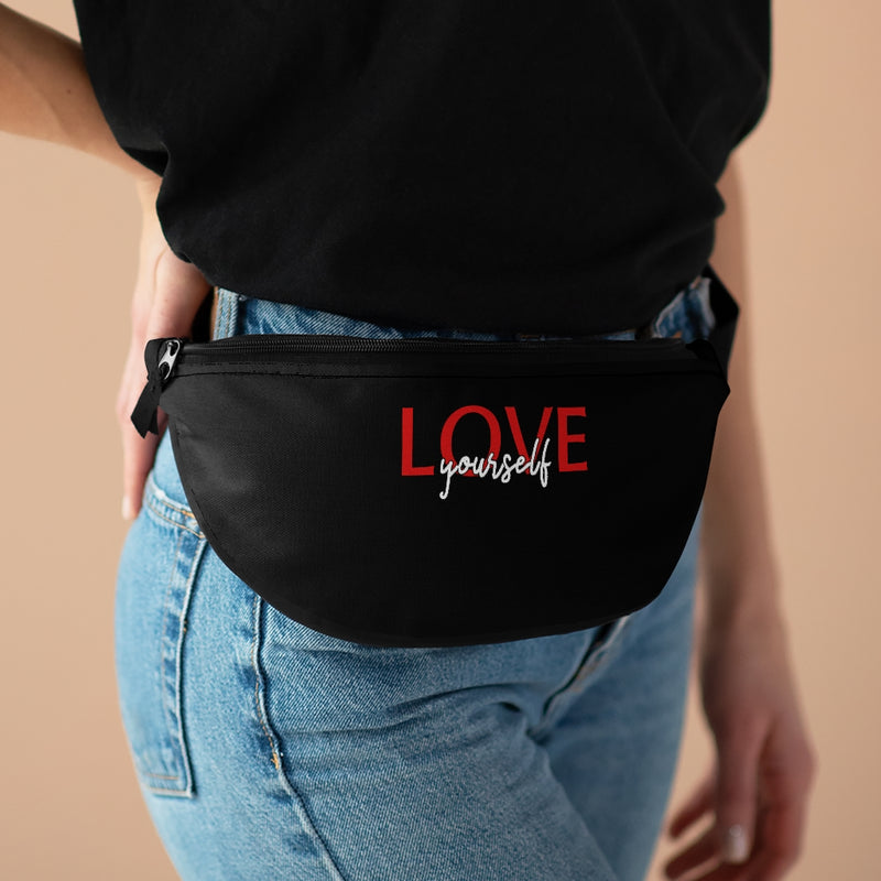 Load image into Gallery viewer, LOVE yourself fanny pack-Degree T Shirts