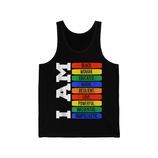 I AM BLACK-Degree T Shirts