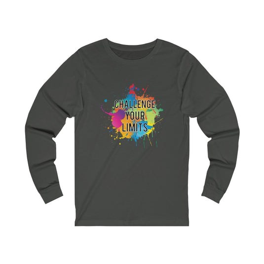 Challenge Your Limits L/S-Degree T Shirts