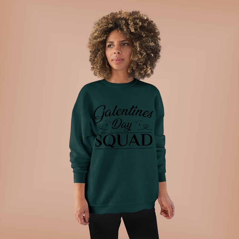 Load image into Gallery viewer, Galentine Squad EcoSmart® Crewneck Sweatshirt
