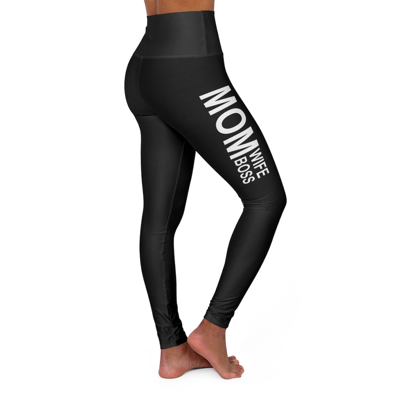 Load image into Gallery viewer, MOM WIFE BOSS leggings-Degree T Shirts