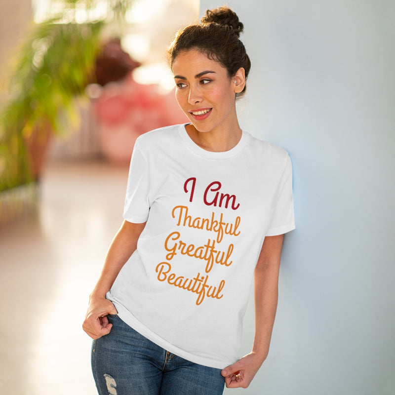 Load image into Gallery viewer, I am Thankful, Grateful, Beautiful-Degree T Shirts