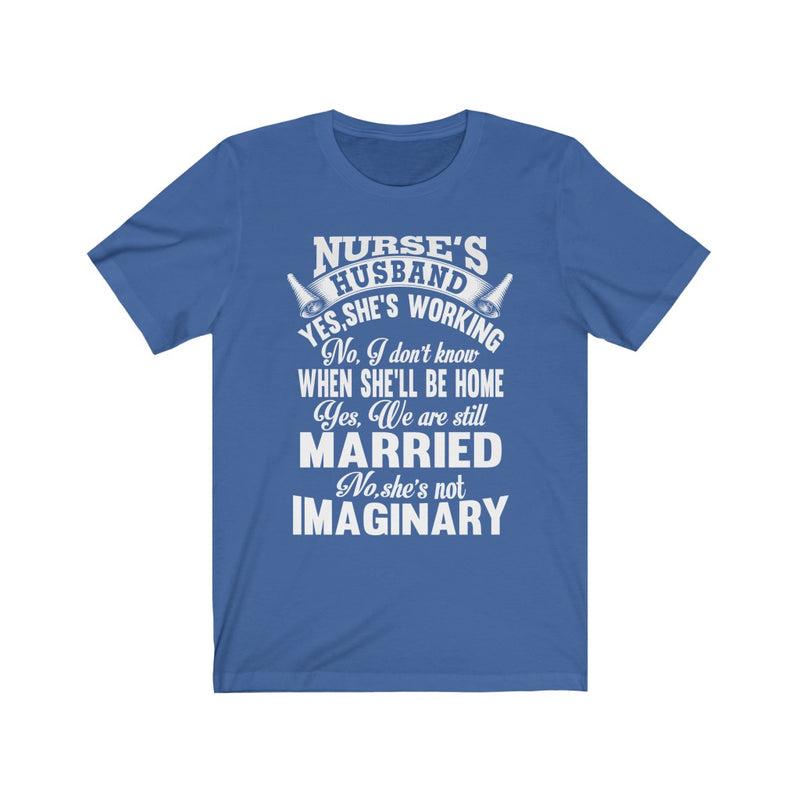 Load image into Gallery viewer, Nurse's Husband-Degree T Shirts