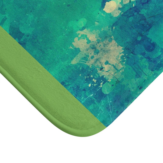 Green Deam Bath Mat-Degree T Shirts