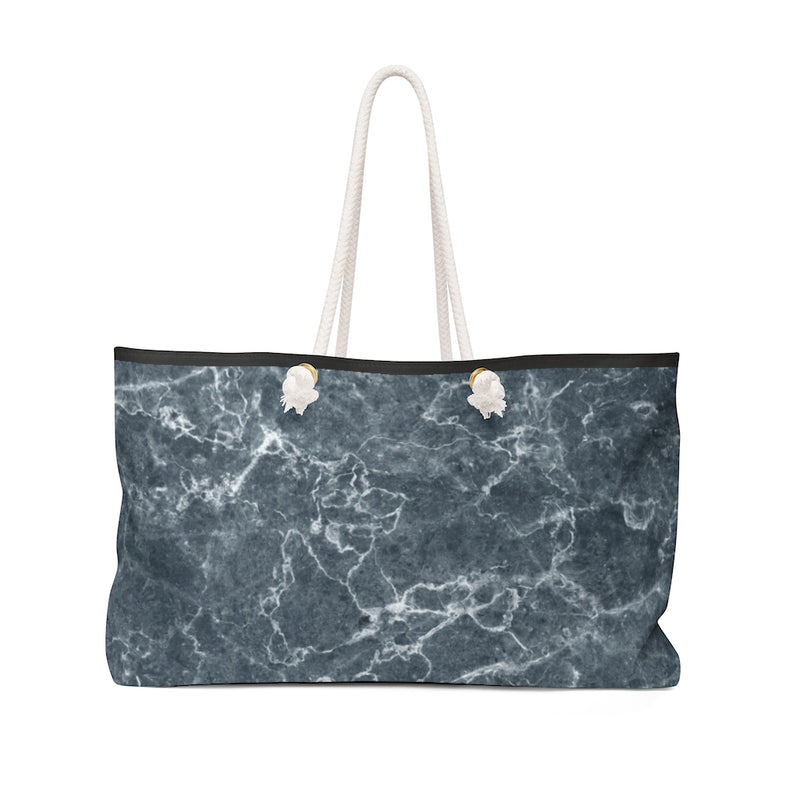 Load image into Gallery viewer, Black Marble Weekender Bag-Degree T Shirts