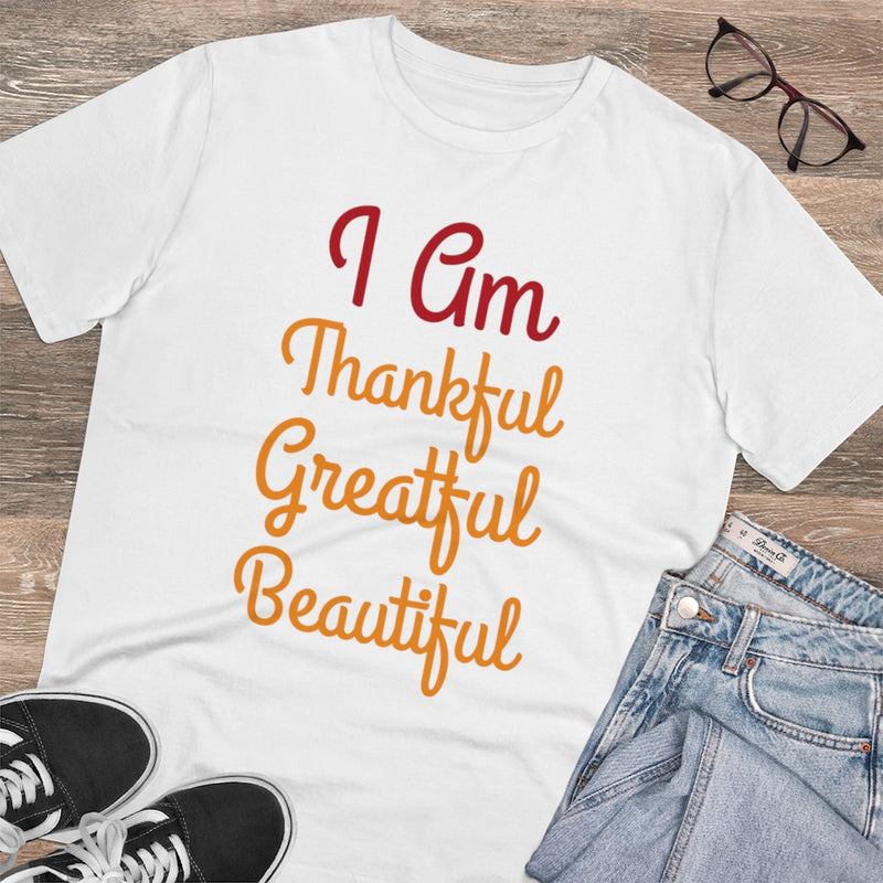 Load image into Gallery viewer, I am Thankful, Grateful, Beautiful-Degree T Shirts