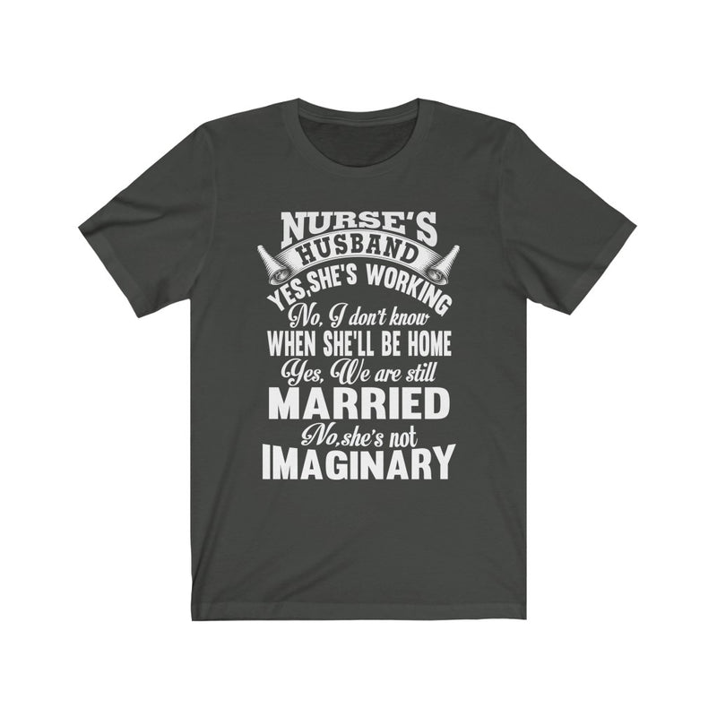 Load image into Gallery viewer, Nurse's Husband-Degree T Shirts