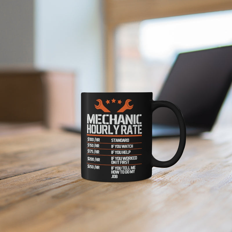Load image into Gallery viewer, Mechanic Hourly mug-Degree T Shirts
