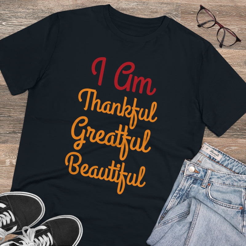 Load image into Gallery viewer, I am Thankful, Grateful, Beautiful-Degree T Shirts