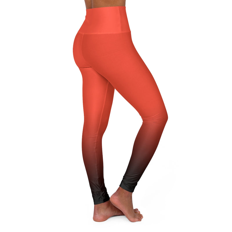 Load image into Gallery viewer, Coral Crest Yoga Leggings-Degree T Shirts