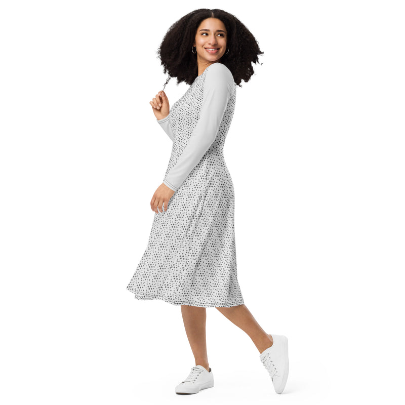 Load image into Gallery viewer, Quinn long sleeve midi dress