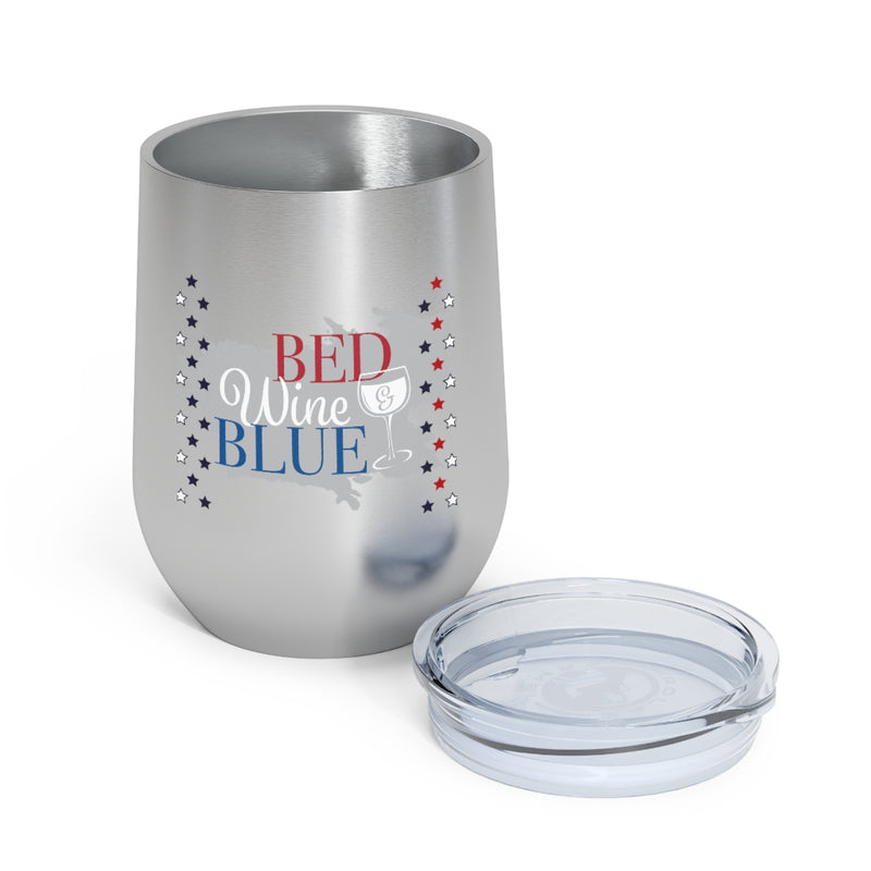 Load image into Gallery viewer, Red Wine & Blue Tumbler-Degree T Shirts