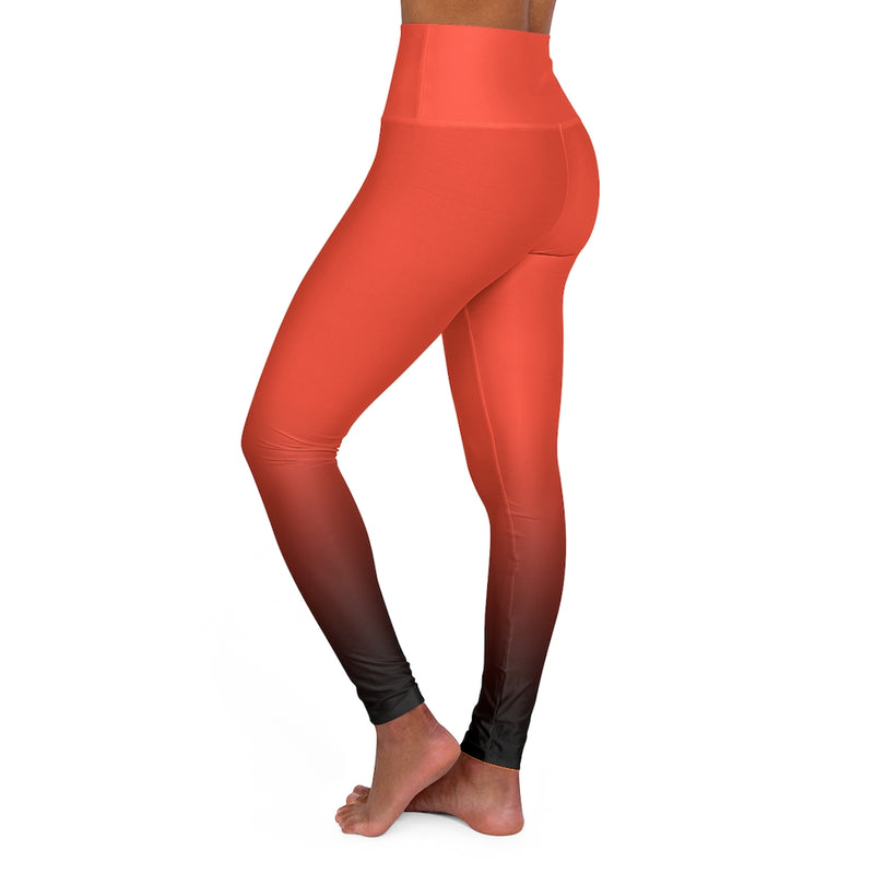 Load image into Gallery viewer, Coral Crest Yoga Leggings-Degree T Shirts