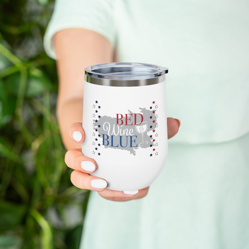 Load image into Gallery viewer, Red Wine & Blue Tumbler-Degree T Shirts