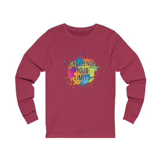 Challenge Your Limits L/S-Degree T Shirts