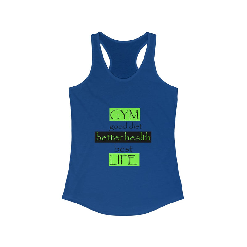Load image into Gallery viewer, GYM...LIFE Racerback-Degree T Shirts