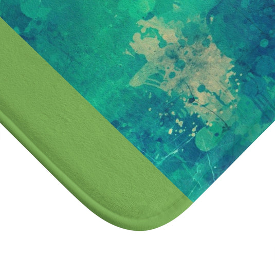 Green Deam Bath Mat-Degree T Shirts