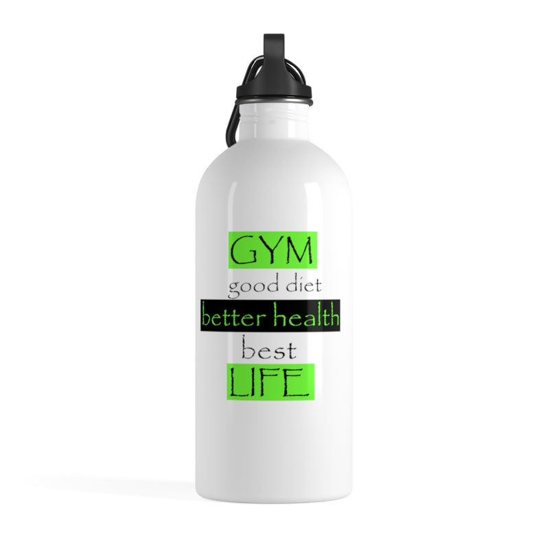 Load image into Gallery viewer, GYM LIFE Stainless Steel Water Bottle-Degree T Shirts