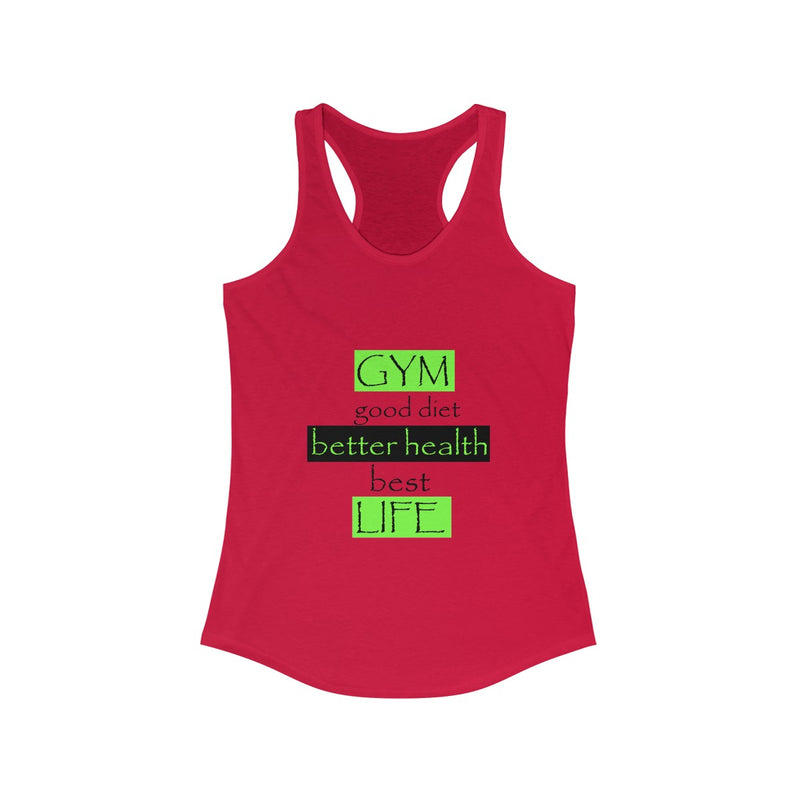Load image into Gallery viewer, GYM...LIFE Racerback-Degree T Shirts
