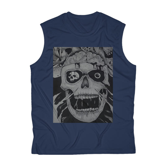 BLACK SKULL muscle-Degree T Shirts
