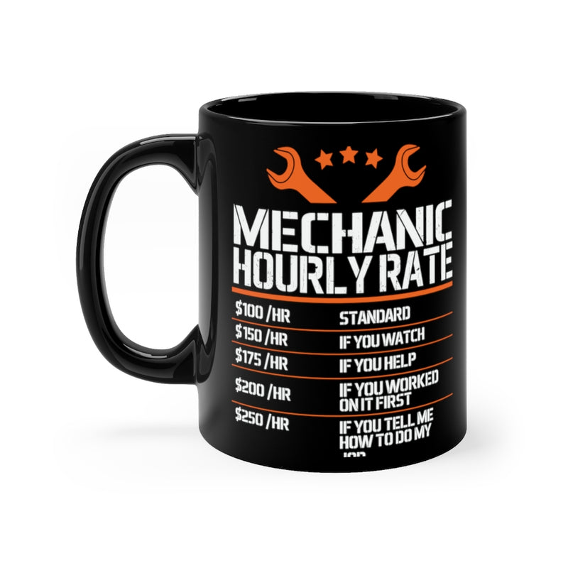 Load image into Gallery viewer, Mechanic Hourly mug-Degree T Shirts