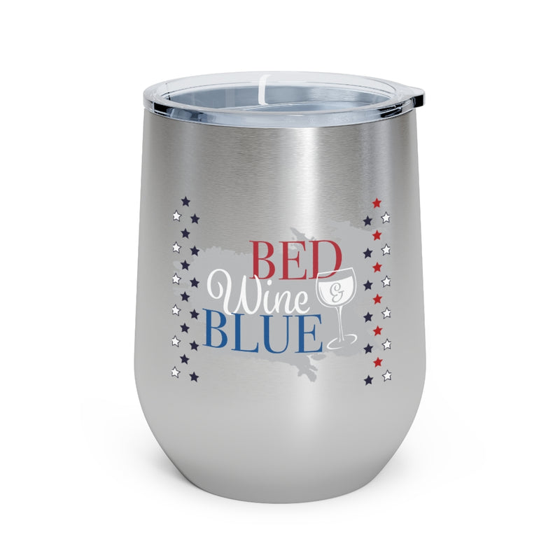 Load image into Gallery viewer, Red Wine & Blue Tumbler-Degree T Shirts