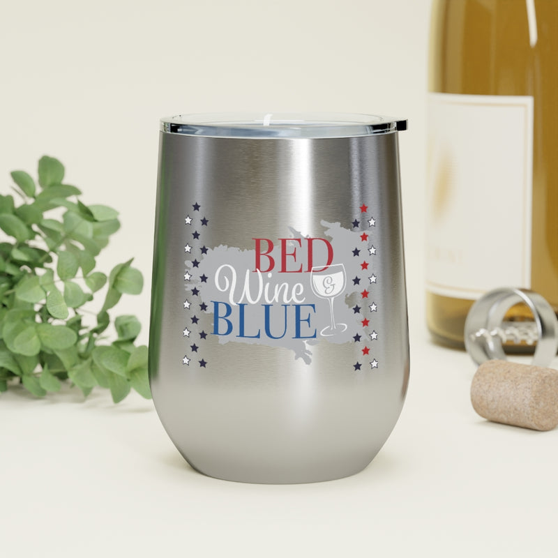 Load image into Gallery viewer, Red Wine & Blue Tumbler-Degree T Shirts
