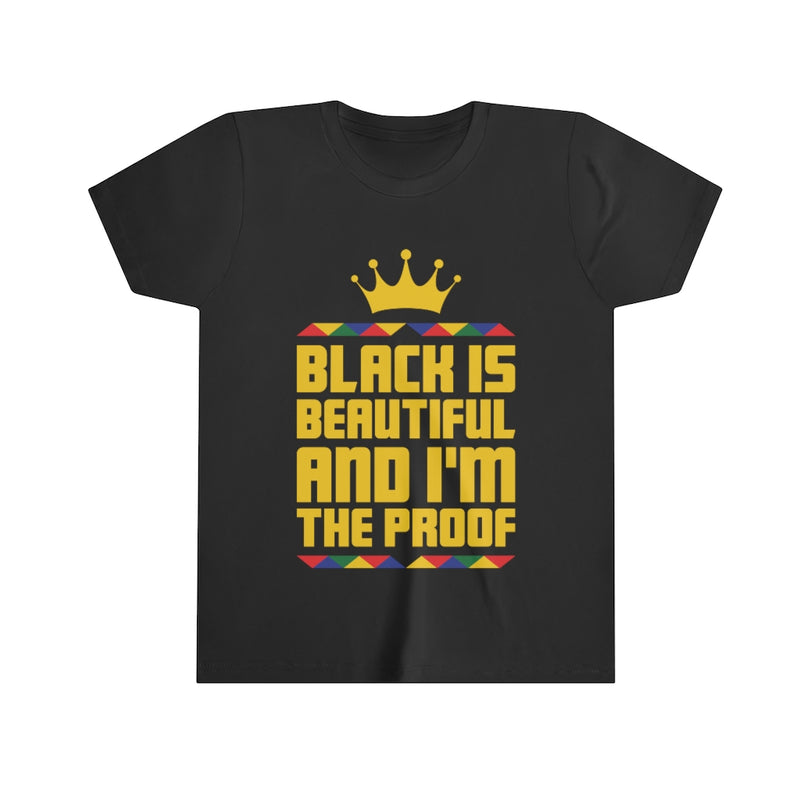 Load image into Gallery viewer, Black is Beautiful (Youth)-Degree T Shirts