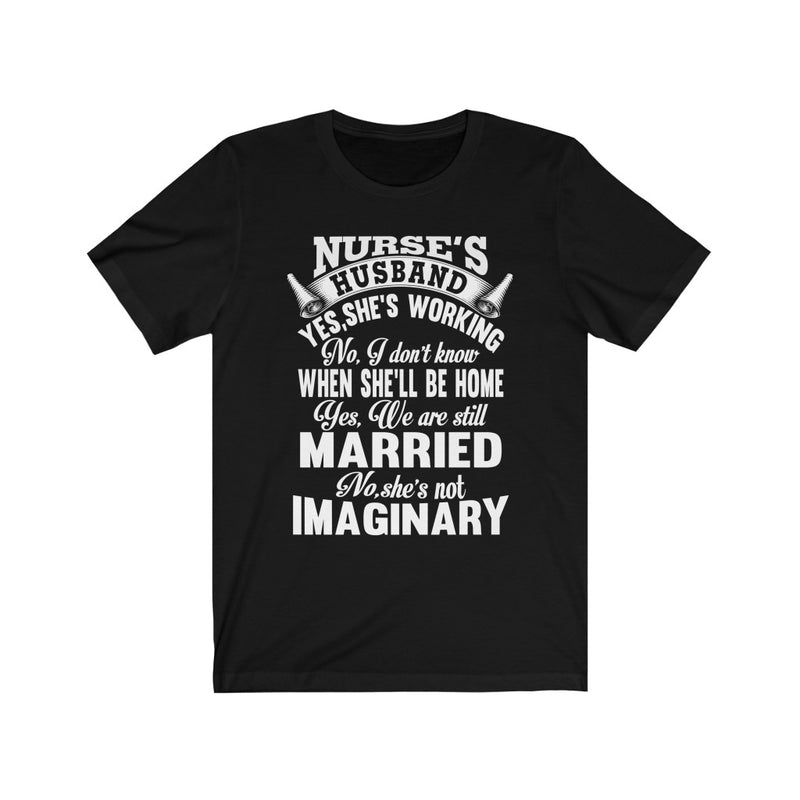 Load image into Gallery viewer, Nurse's Husband-Degree T Shirts
