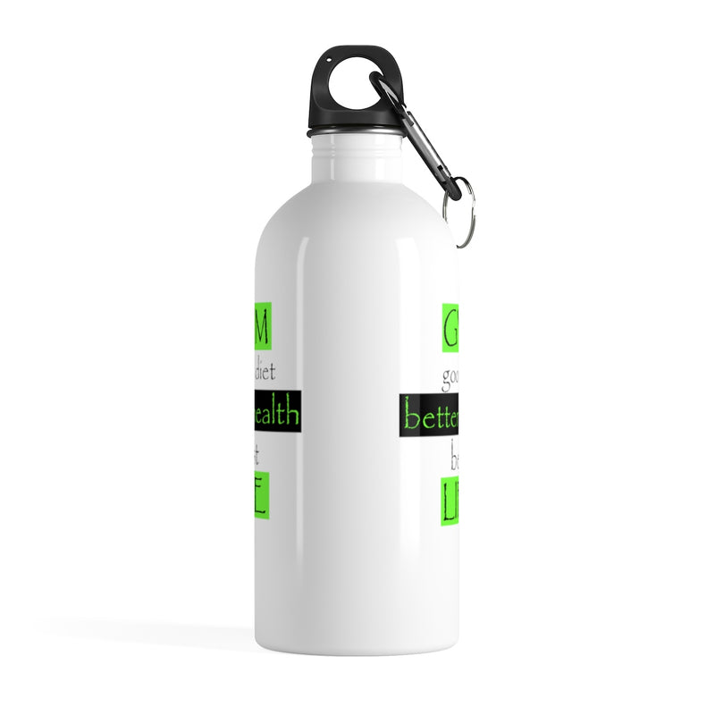 Load image into Gallery viewer, GYM LIFE Stainless Steel Water Bottle-Degree T Shirts