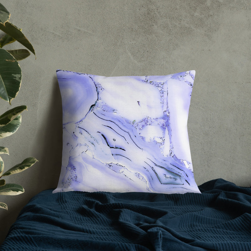 Load image into Gallery viewer, Blue Crystal Premium Pillow-Degree T Shirts