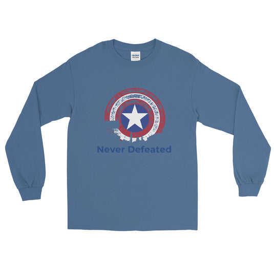 Never Defeated L/S-Degree T Shirts
