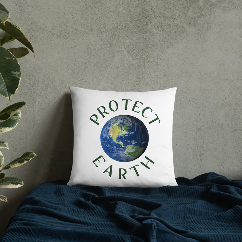 Load image into Gallery viewer, PROTECT EARTH pillow-Degree T Shirts