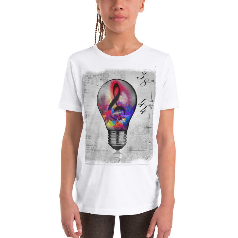 Load image into Gallery viewer, Bulb Musical Note-Degree T Shirts
