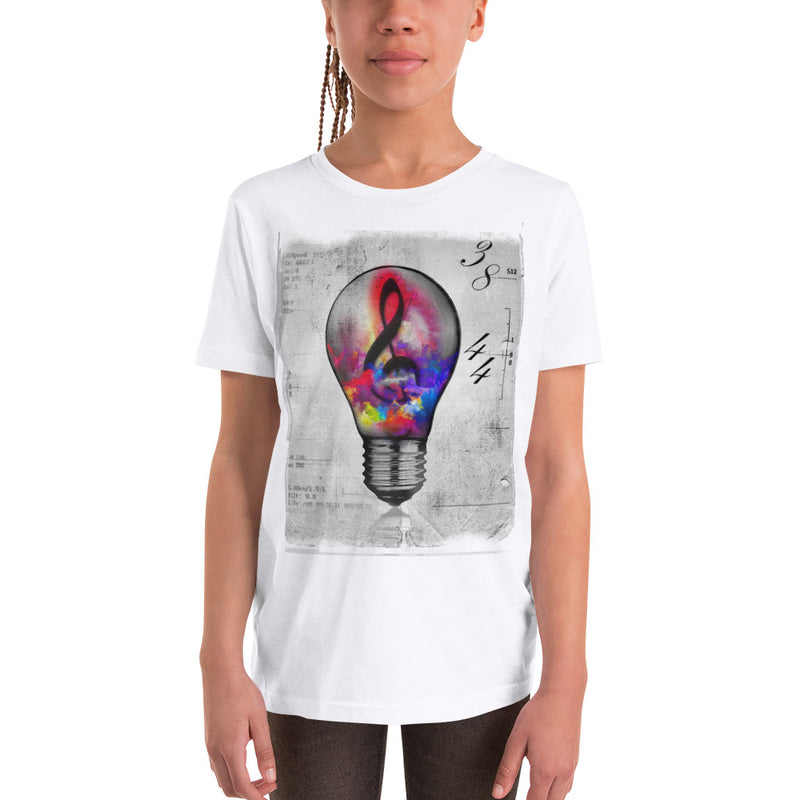 Load image into Gallery viewer, Bulb Musical Note-Degree T Shirts