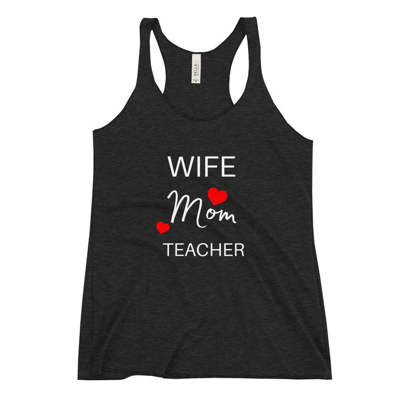 Load image into Gallery viewer, WIFE MOM TEACHER-Degree T Shirts