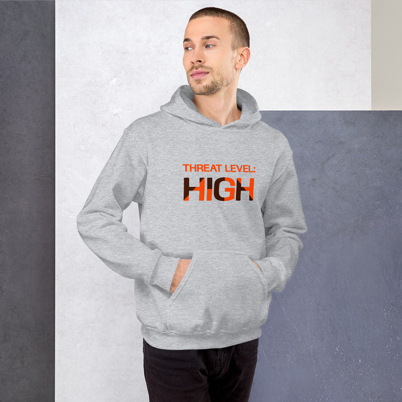 Load image into Gallery viewer, Threat Level: High Hoodie-Degree T Shirts