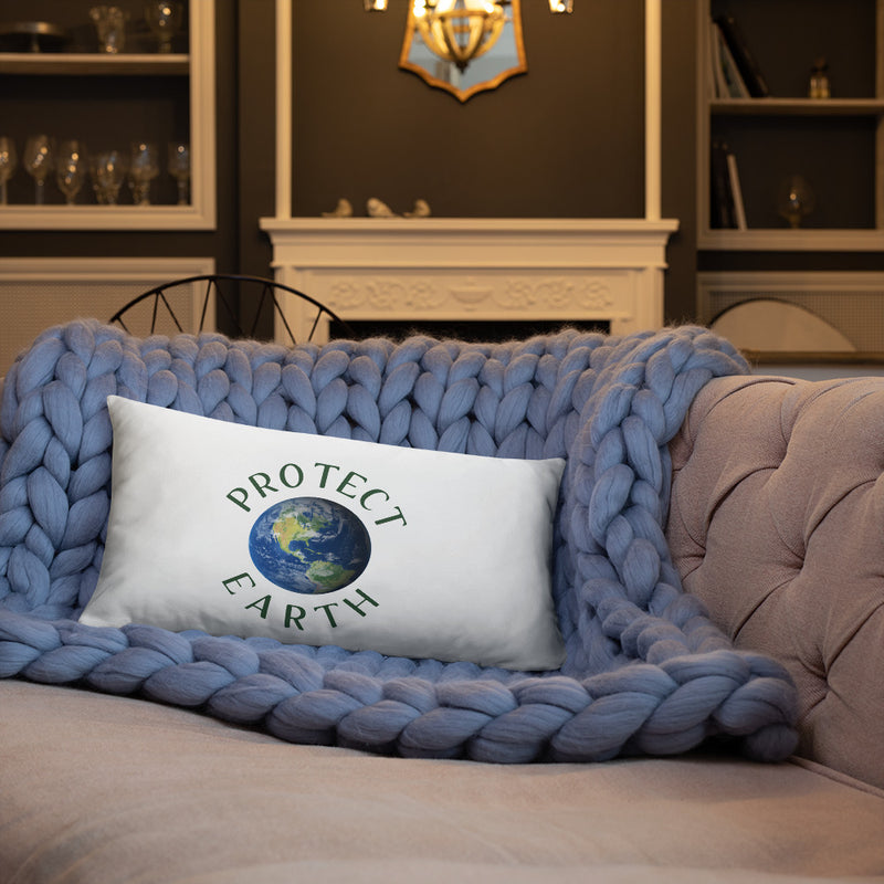 Load image into Gallery viewer, PROTECT EARTH pillow-Degree T Shirts