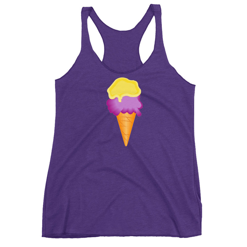 Load image into Gallery viewer, Ice Cream Racerback-Degree T Shirts