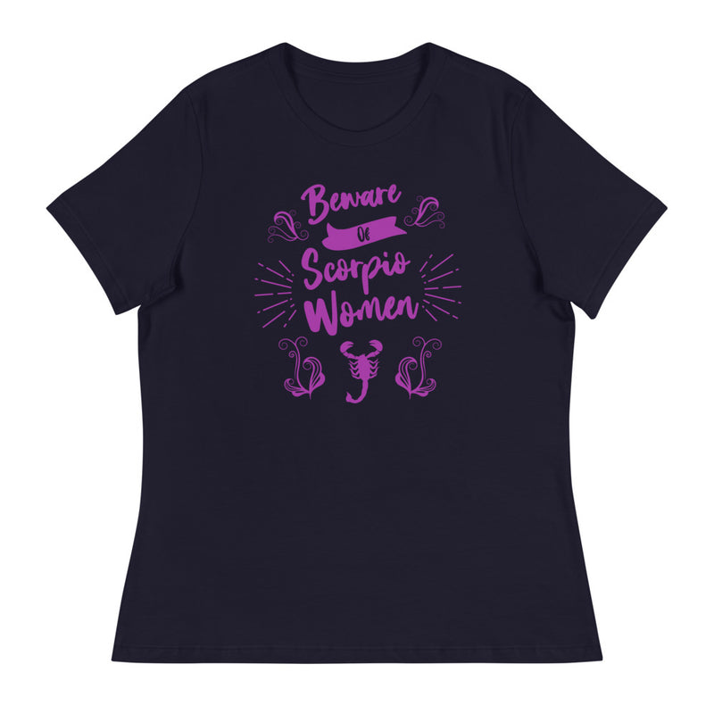 Load image into Gallery viewer, Beware of Scorpio Women-Degree T Shirts