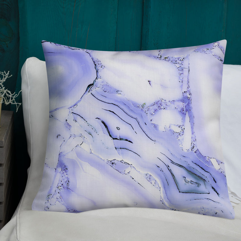 Load image into Gallery viewer, Blue Crystal Premium Pillow-Degree T Shirts