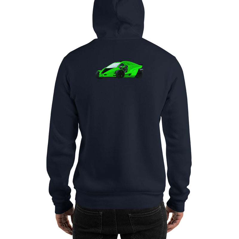 Load image into Gallery viewer, Tanom Invader hoodie-Degree T Shirts