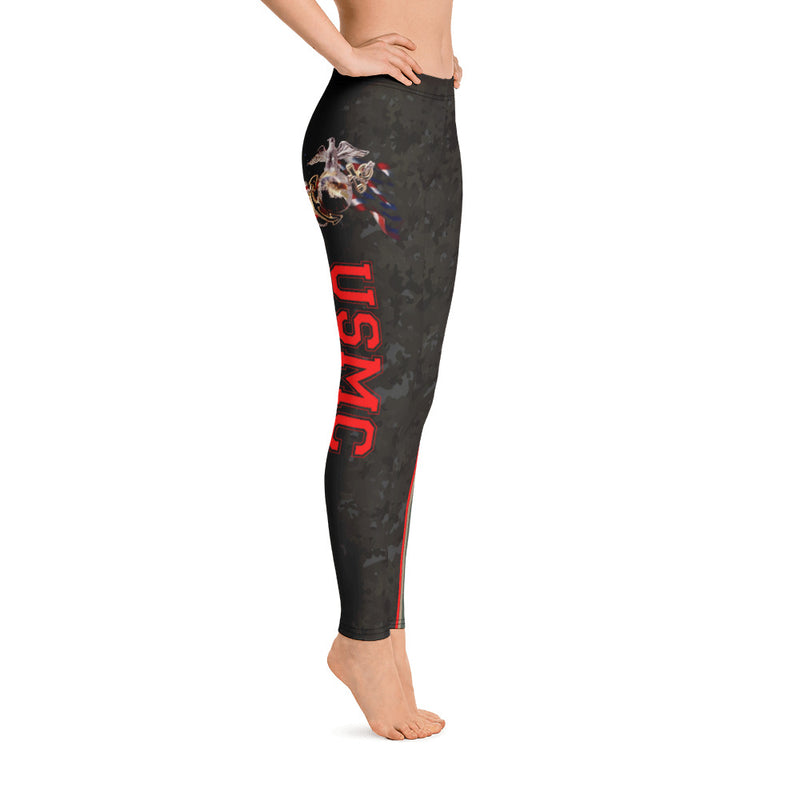 Load image into Gallery viewer, USMC Womens Leggings-Degree T Shirts
