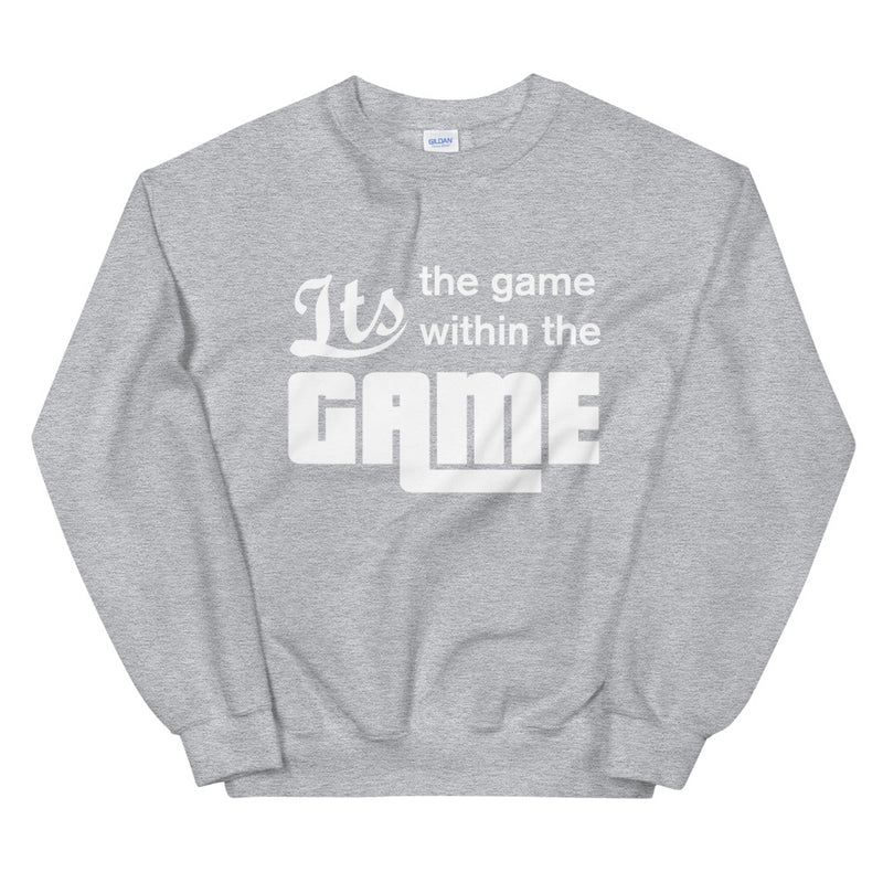 Load image into Gallery viewer, It's the game within the GAME Sweatshirt-Degree T Shirts