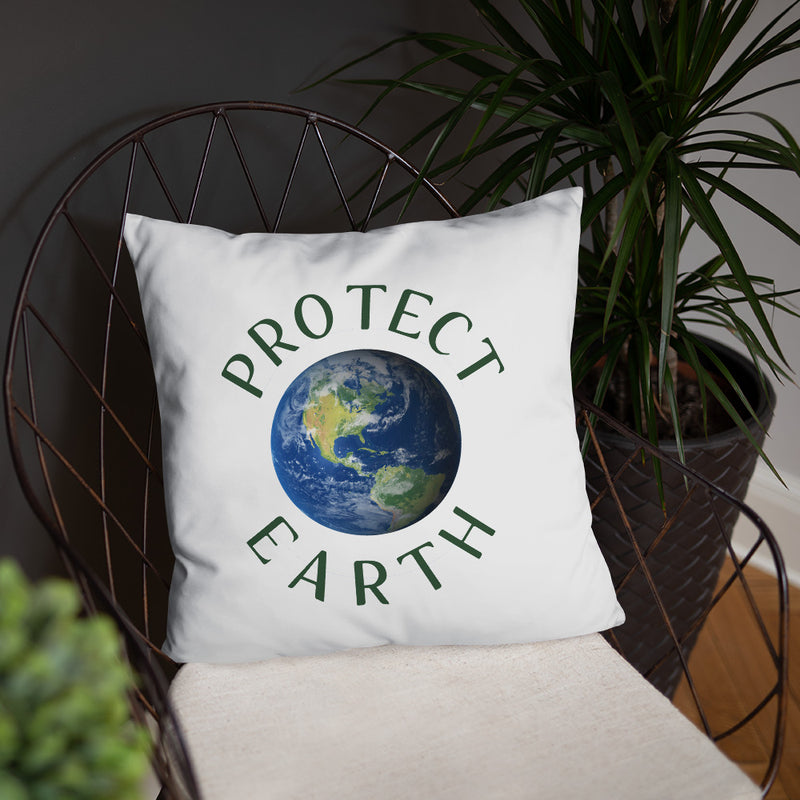 Load image into Gallery viewer, PROTECT EARTH pillow-Degree T Shirts